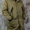 Universal Works - CW Parka In Dusky Green Aero Wax Cotton Outerwear&jackets