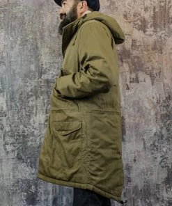 Universal Works - CW Parka In Dusky Green Aero Wax Cotton Outerwear&jackets 15 Universal Works - CW Parka In Dusky Green Aero Wax Cotton Outerwear&jackets