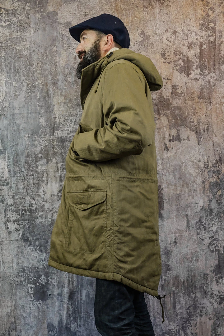 Universal Works - CW Parka In Dusky Green Aero Wax Cotton Outerwear&jackets 5 Universal Works - CW Parka In Dusky Green Aero Wax Cotton Outerwear&jackets
