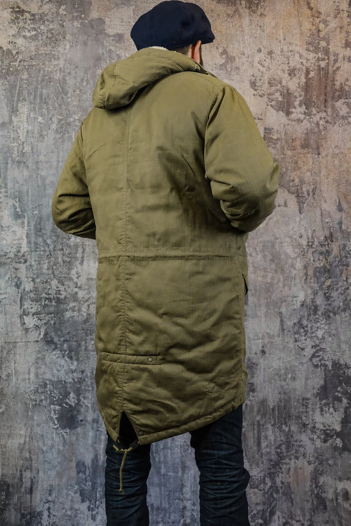 Universal Works - CW Parka In Dusky Green Aero Wax Cotton Outerwear&jackets 13 Universal Works - CW Parka In Dusky Green Aero Wax Cotton Outerwear&jackets