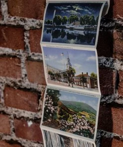 Antiques 1930/40's Lot N°2 - 3 Linen Souvenir Postcard Folders