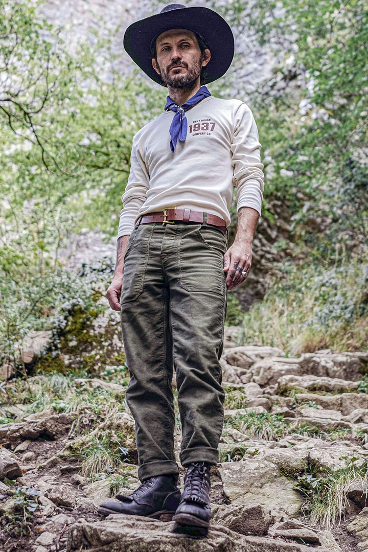 Brut Indigo Co. - Moleskin Workmen Pants 3 Brut Indigo Co. - Moleskin Workmen Pants