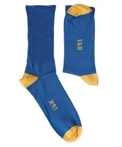 The Rugged Society Heritage9.1 - Piuma - Cobalt Socks