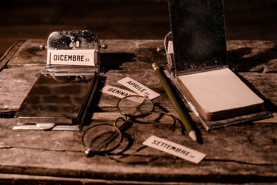 The Rugged Society Antique Metal "Monthly Calendar" / Bloc Note With Removable Month Labels (Italy) Antiques&Collectibles 6 The Rugged Society Antique Metal "Monthly Calendar" / Bloc Note With Removable Month Labels (Italy) Antiques&Collectibles