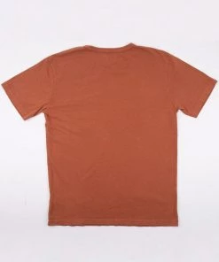 Freenote Cloth - 9 Ounce Pocket Tee - Rust 11 Freenote Cloth - 9 Ounce Pocket Tee - Rust