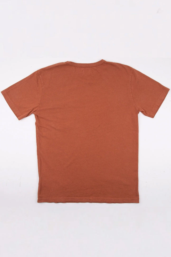 Freenote Cloth - 9 Ounce Pocket Tee - Rust 7 Freenote Cloth - 9 Ounce Pocket Tee - Rust