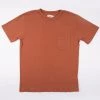 Freenote Cloth - 9 Ounce Pocket Tee - Rust 1 Freenote Cloth - 9 Ounce Pocket Tee - Rust