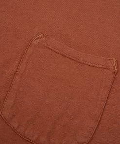 Freenote Cloth - 9 Ounce Pocket Tee - Rust