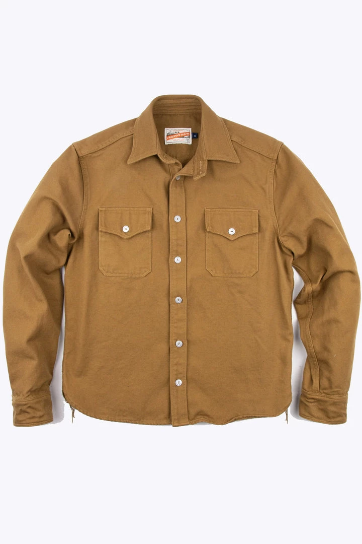 Freenote Cloth - Scout Sportsman Shirt In Tobacco 3 Freenote Cloth - Scout Sportsman Shirt In Tobacco