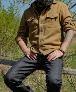 Freenote Cloth - Scout Sportsman Shirt In Tobacco 19 Freenote Cloth - Scout Sportsman Shirt In Tobacco