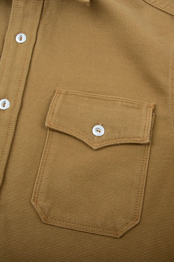 Freenote Cloth - Scout Sportsman Shirt In Tobacco 8 Freenote Cloth - Scout Sportsman Shirt In Tobacco