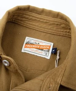 Freenote Cloth - Scout Sportsman Shirt In Tobacco 13 Freenote Cloth - Scout Sportsman Shirt In Tobacco