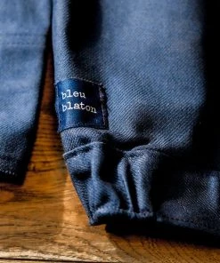 Bleu Blaton - Short Mechanic Worker Jacket In Navy 13 Bleu Blaton - Short Mechanic Worker Jacket In Navy