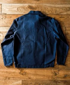 Bleu Blaton - Short Mechanic Worker Jacket In Navy 14 Bleu Blaton - Short Mechanic Worker Jacket In Navy
