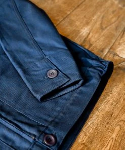 Bleu Blaton - Short Mechanic Worker Jacket In Navy 15 Bleu Blaton - Short Mechanic Worker Jacket In Navy