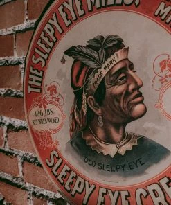 Antiques Antiques&Collectibles Vintage The Sleepy Eye Mills Minnesota Flour Barrel Label