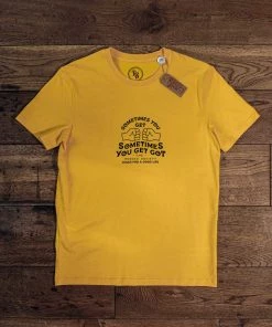 Tees The Rugged Society - Sometimes You Get, Sometimes You Get Got Tee - Yellow