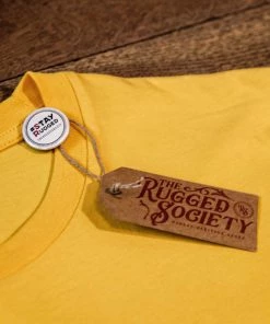 Tees The Rugged Society - Sometimes You Get, Sometimes You Get Got Tee - Yellow