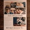 Antiques Antiques&Collectibles Stetson "A Warm Welcome For Cool Thinkers" Vintage Magazine Ad