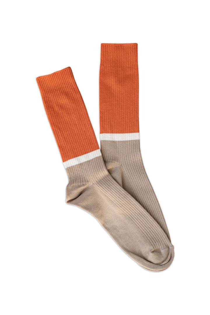 The Rugged Society Socks Heritage9.1 - Strati - Lobster And Desert 3 The Rugged Society Socks Heritage9.1 - Strati - Lobster And Desert