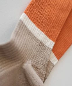 The Rugged Society Socks Heritage9.1 - Strati - Lobster And Desert