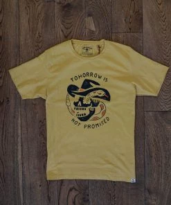 Iron And Resin - Tomorrow Is Not Promised Tee In Gold