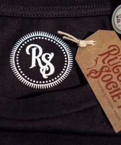 The Rugged Society - Trust Your Vibes, No Regrets Tee - Blue Navy 10 The Rugged Society - Trust Your Vibes, No Regrets Tee - Blue Navy