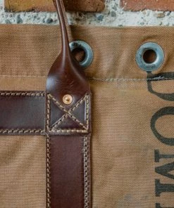 Actawl X The Rugged Society - Reworked Vintage US Mail Heavy Canvas Tote Carrier Bag