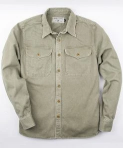 Shirts&Overshirts Freenote Cloth - Utility Shirt In Olive