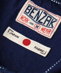 Benzak - BWS-02 UTILITY SHIRT 9 Oz. Wabash Indigo Selvedge Canvas 13 Benzak - BWS-02 UTILITY SHIRT 9 Oz. Wabash Indigo Selvedge Canvas