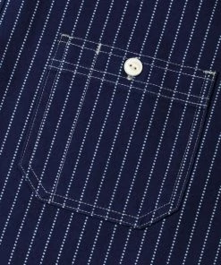Benzak - BWS-02 UTILITY SHIRT 9 Oz. Wabash Indigo Selvedge Canvas 14 Benzak - BWS-02 UTILITY SHIRT 9 Oz. Wabash Indigo Selvedge Canvas