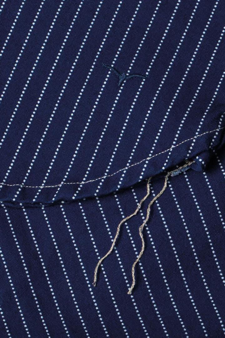 Benzak - BWS-02 UTILITY SHIRT 9 Oz. Wabash Indigo Selvedge Canvas 10 Benzak - BWS-02 UTILITY SHIRT 9 Oz. Wabash Indigo Selvedge Canvas