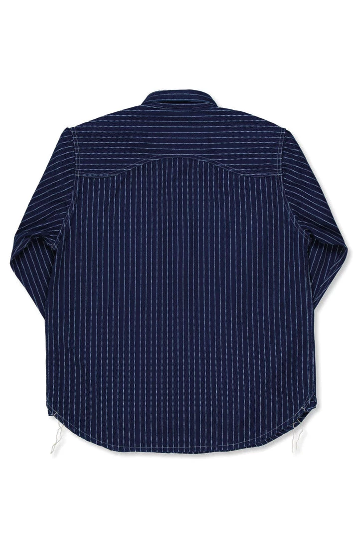 Benzak - BWS-02 UTILITY SHIRT 9 Oz. Wabash Indigo Selvedge Canvas 9 Benzak - BWS-02 UTILITY SHIRT 9 Oz. Wabash Indigo Selvedge Canvas