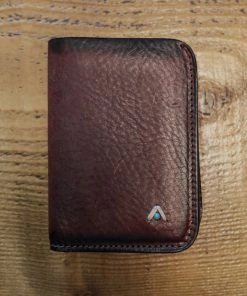 Alberto Luti - Bi-Fold Wallet In Dark Brown Leather New