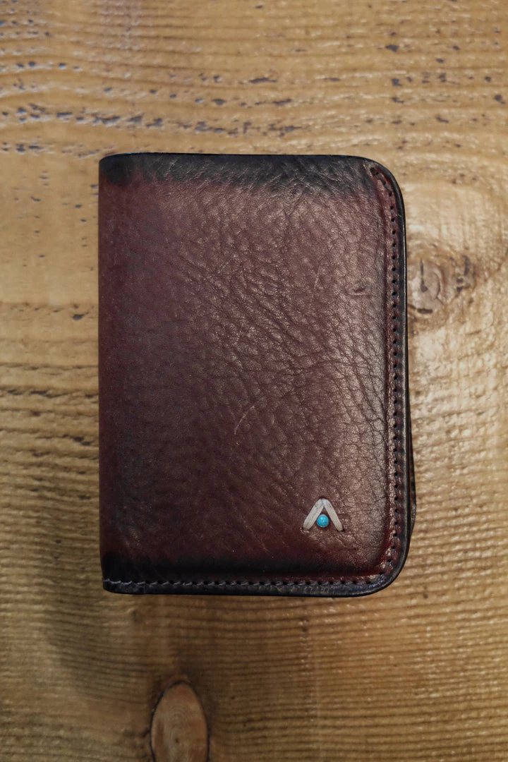 Alberto Luti - Bi-Fold Wallet In Dark Brown Leather New 3 Alberto Luti - Bi-Fold Wallet In Dark Brown Leather New