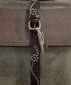 Alberto Luti - Type 901/35 Leather Belt In Dark Brown New