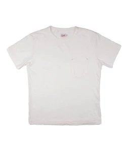 New Freenote Cloth - 9 Ounce Pocket Tee - White