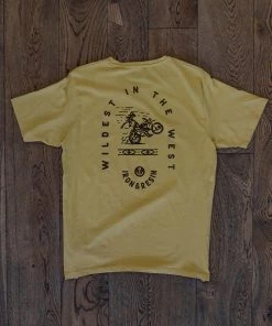 Iron And Resin - Wildest In The West Tee In Gold