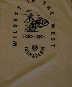 Iron And Resin - Wildest In The West Tee In Gold