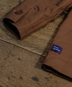 Outerwear&jackets Bleu Blaton - French Work Jacket In Brown 11 Outerwear&jackets Bleu Blaton - French Work Jacket In Brown