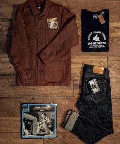 Outerwear&jackets Bleu Blaton - French Work Jacket In Brown 13 Outerwear&jackets Bleu Blaton - French Work Jacket In Brown