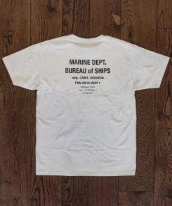 Tees Workware - Ships Tee - White