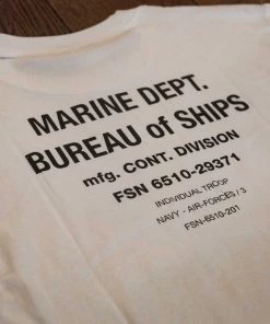 Tees Workware - Ships Tee - White