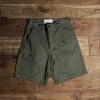 Workware - Combat Shorts In Green Bottoms