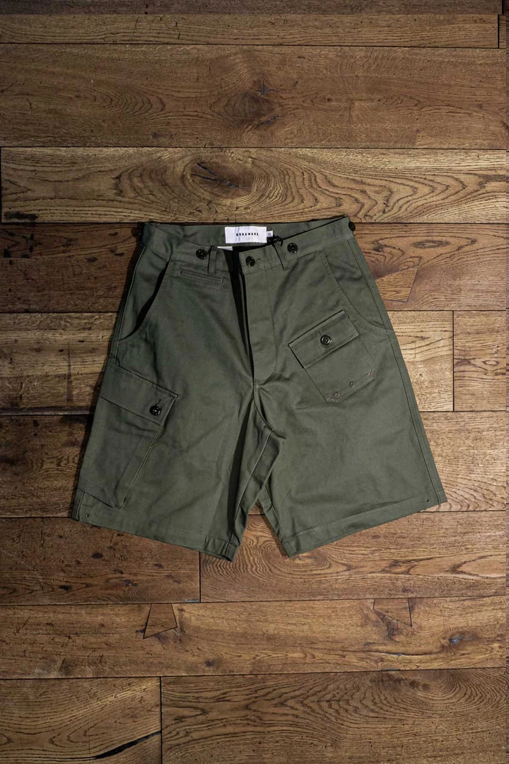 Workware - Combat Shorts In Green Bottoms 3 Workware - Combat Shorts In Green Bottoms