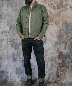 Outerwear&jackets Workware - Shawl Collar USN Jacket In Green