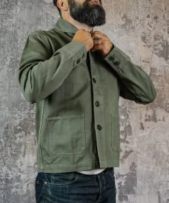 Outerwear&jackets Workware - Shawl Collar USN Jacket In Green 11 Outerwear&jackets Workware - Shawl Collar USN Jacket In Green