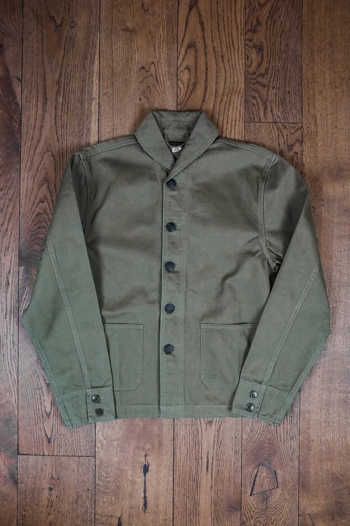 Outerwear&jackets Workware - Shawl Collar USN Jacket In Green 9 Outerwear&jackets Workware - Shawl Collar USN Jacket In Green