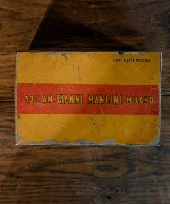 Antiques 1930/40's Zafferano 3 Cuochi Tin Box 8 Antiques 1930/40's Zafferano 3 Cuochi Tin Box