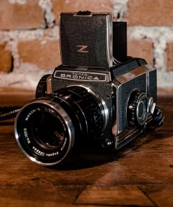 Antiques 1960-70's Zenza Bronica S2 + NIkkor-Q 1:3.5 F=13.5cm Nippon Kogaku + Nikkor-P 1:4 F=200mm Nippon Kogaku + Filters, Tripod And Accessories